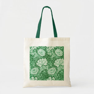 Tote Bag Chrysanthemum Green, William Morris