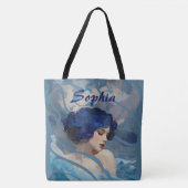 Tote Bag Chuchotements de la déesse de l'océan (Devant)