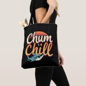 Tote Bag Chum and Chill (De près)