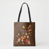 Tote Bag Chute de bienvenue, Feuilles d'automne (Devant)