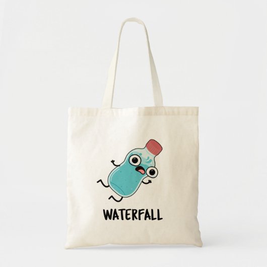 Tote Bag Chute d'eau amusante (Devant)