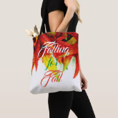 Tote Bag Chute des feuilles d'érable de l'automne (De près)