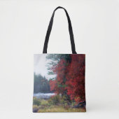 Tote Bag Chute Foliage Pond Peinture Nature Art (Devant)