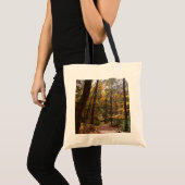 Tote Bag Chute Sunlit dans le parc national de Laurel Hill (Devant (produit))