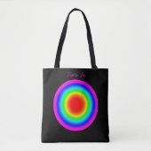 Tote Bag Cible de l'amour – Art de la fierté (Devant)