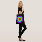 Tote Bag Cible de l'amour – Art de la fierté (Sur le modèle)
