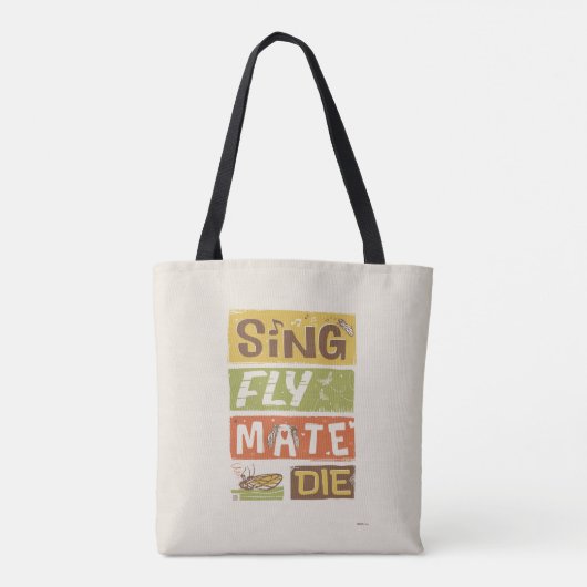 Tote Bag Cicada Sing Fly Mate Die (Dos)