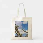 Tote Bag Ciel bleu Cactus (Dos)
