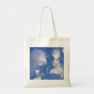 Tote Bag Ciel bleu chic et nuages mignons