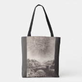 Tote Bag Ciel d'astronomie antique avec soleil par Allain M (Dos)