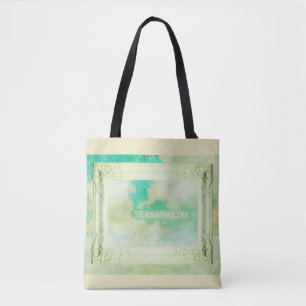 Tote Bag Ciel de cadre victorien et nuages peindre élégant