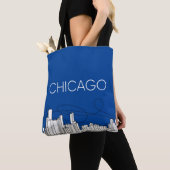 Tote Bag Ciel de Chicago (De près)