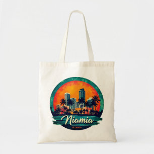 Tote Bag Ciel de Miami City Floride