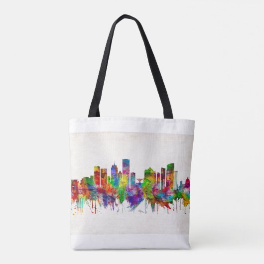 Tote Bag Ciel de Milwaukee dans le Wisconsin (Dos)