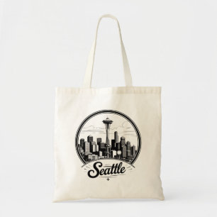 Tote Bag Ciel de Seattle