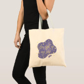 Tote Bag Ciel nocturne romantique (Devant (produit))