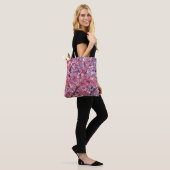 Tote Bag Ciel Rose de Cerisier Sakura (Sur le modèle)