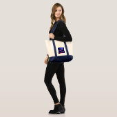 Tote Bag Ciel sans limites - Eaux profondes (Devant (modèle))