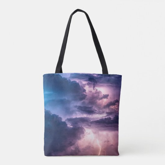 Tote Bag Ciels orageux (Dos)