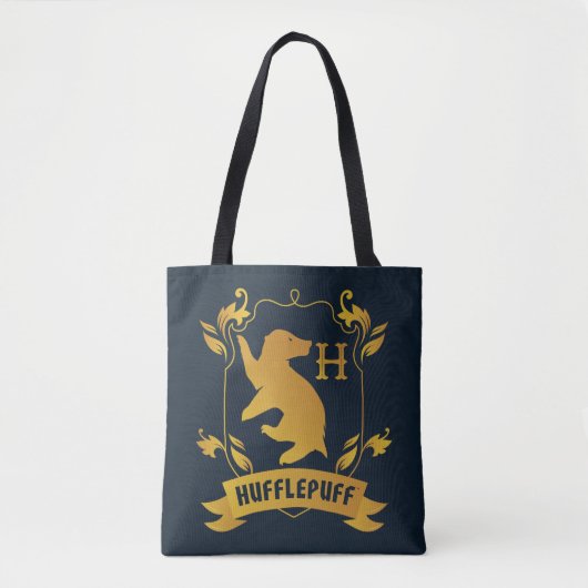 Tote Bag Cimetière de maison HUFFLEPUFF™ Orné (Devant)