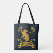 Tote Bag Cimetière de maison HUFFLEPUFF™ Orné (Dos)