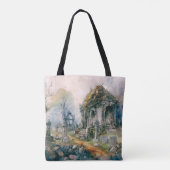 Tote Bag Cimetière déplaisant Graveyard Graves Croisés Hall (Dos)