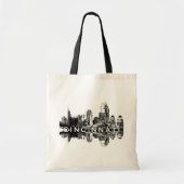 Tote Bag Cincinnati, Ohio skyline (Devant)