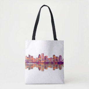 Tote Bag Cincinnati USA Skyline