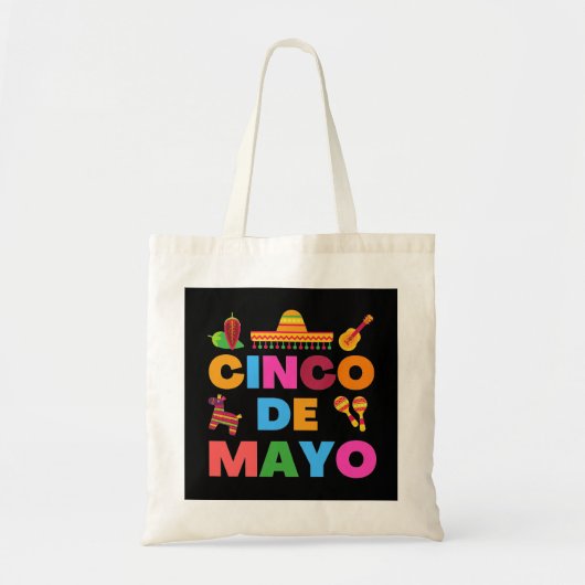 Tote Bag Cinco De Mayo (Devant)
