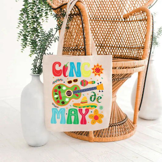 Tote Bag Cinco De Mayo | Fête mexicaine