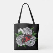 Tote Bag Cinnabar moth (Dos)