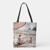Tote Bag Cinq descendent à la mer (Dos)