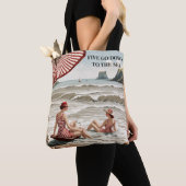 Tote Bag Cinq descendent à la mer (De près)