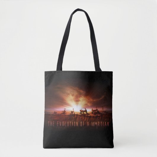 Tote Bag Cinq rovers Mars réussis (Devant)