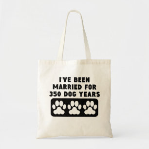 Tote Bag cinquantième Années de chien d'anniversaire