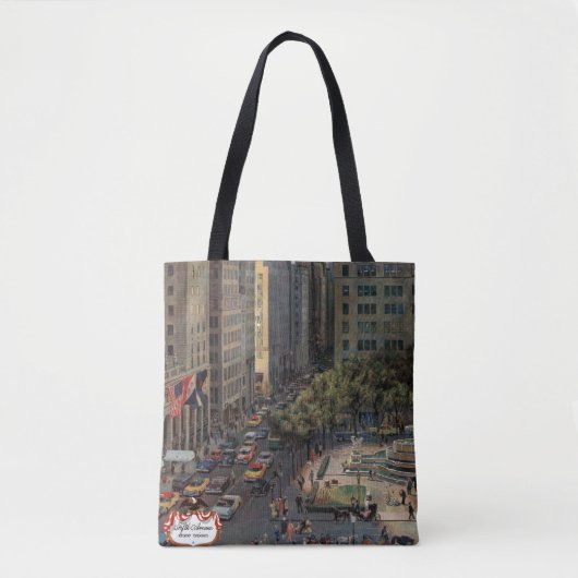 Tote Bag Cinquième avenue par John Falter (Devant)
