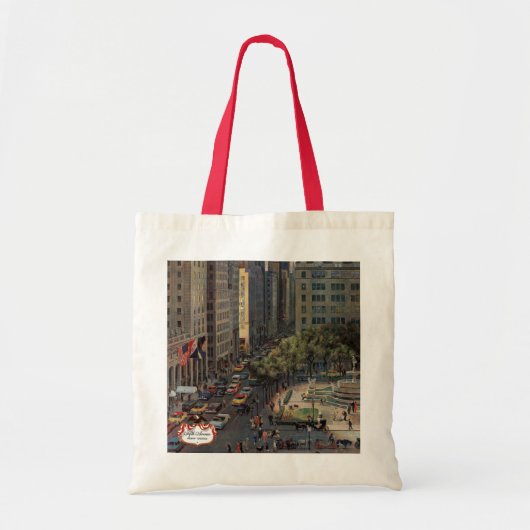 Tote Bag Cinquième avenue par John Falter (Devant)