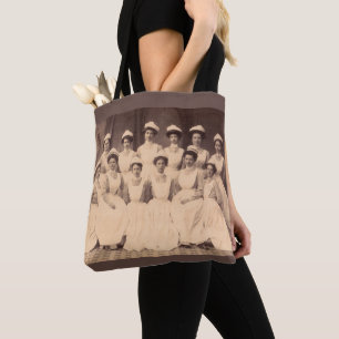 Tote Bag circa les diplômés 1914 d'école d'infirmières