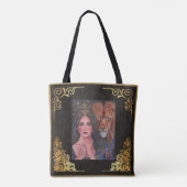 Tote Bag Circe avec Lion par Renee Lavoie (Dos)