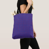 Tote Bag Circuit Grid – La précision rencontre le motif (De près)