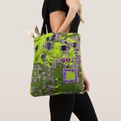 Tote Bag Circuit imprimé circuit imprimé circuit imprimé ca (De près)