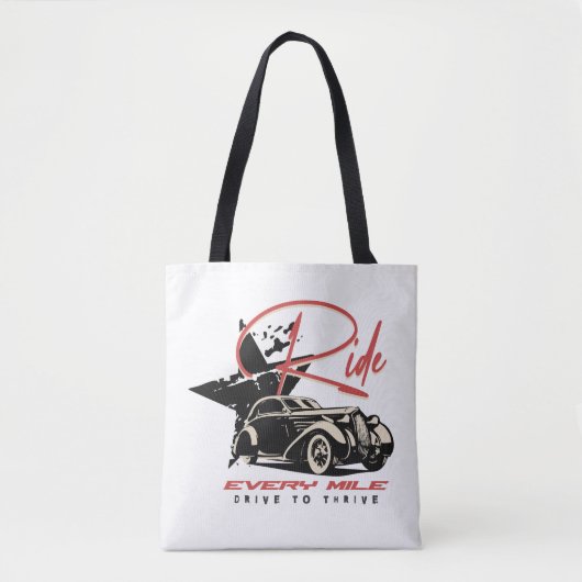 Tote Bag Circuler à chaque kilomètre (Devant)