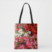 Tote Bag Cire colorée Begonias (Devant)