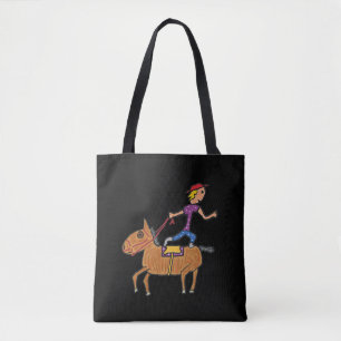 Tote Bag Cirque Rodéo Équitation