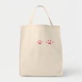 Tote Bag Ciseaux Papier Rocher Paquets Chat Cute Chat Drôle (Devant)