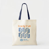 Tote Bag CISV Austin Howdy Y'all (Devant)