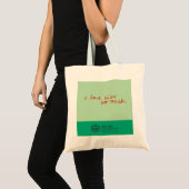 Tote Bag CISV Austin "J'aime tellement CISV" (Devant (produit))