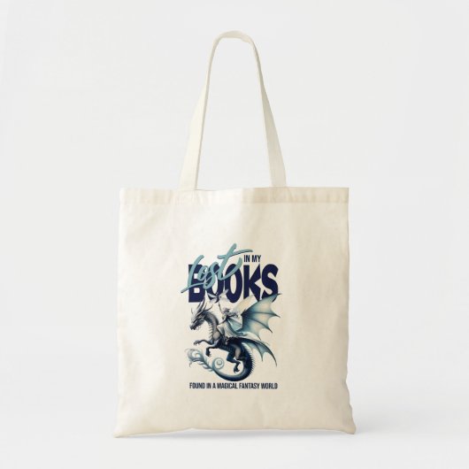 Tote Bag Citation amoureuse du livre Dragon and Fairy & Ima (Devant)