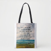 Tote Bag Citation d'Anne de Green Gables (Devant)