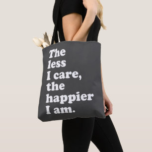 Tote Bag Citation d'attitude sarcastique amusante et inspir